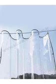 size ne lazım 2.5m x 19m Şeffaf Balkon, Teras Perdesi ve Bağlantı Ekipmanları - 1