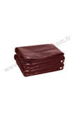 size ne lazım 80cm x 9m  Bordo PVC Su Geçirmez Balkon Demiri Korkuluk Çit Branda - 2