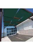 size ne lazım 70cm x 8m Yeşil Su Geçirmez Dekoratif Gölgelik Battı Çıktı thumbnail 3