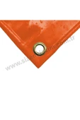 size ne lazım 60cm x 6m  Turuncu PVC Su Geçirmez Balkon Demiri Korkuluk Çit Branda - 3