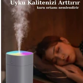 H2O Humidifier 400 Ml Taşınabilir Hava Nemlendirici Buhar Makinesi Ve Aroma Difüzörü - 4
