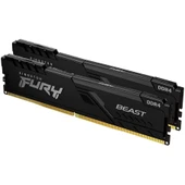 KINGSTON 32GB (2X 16GB) DDR4 3200MHZ CL16 DUAL KIT PC RAM FURY BEAST KF432C16BB1K2/32 - 1