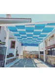 size ne lazım Mavi Su Geçirmez Oxford Kumaş Dekoratif Gölgelik 0.5m X 11m - 1