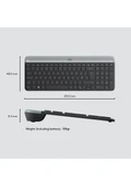 Logitech K580 Slim 920-010624 Siyah Q Kablosuz Klavye - 7