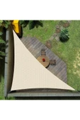 size ne lazım Sizenelazım Su Geçirmez Üçgen Gölgelik 3d Desenli Blackout Branda 3mtx3mtx4.25mt - 1