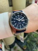 Seiko 5 Japan SNZG11J1 Otomatik Nato Lacivert 10 ATM 42 mm Erkek Kol Saati - 4