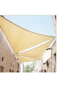 size ne lazım Su Geçirmez Üçgen Oxford Kumaş Yarasa Model Gölgelik 4.40x4.40x6.25m - 6