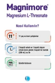 Magnimore Magnesium L-threonate 90 Bitkisel Kapsül Magnezyum L-treonat - 4