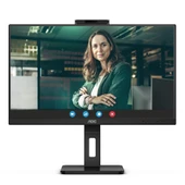 AOC 27" IPS Q27P3QW 4MS 75HZ HDMI-DP KURUMSAL PIVOT WEB KAMERALI MONİTÖR 2560X1440 thumbnail 1