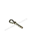 size ne lazım Halkalı Çelik Dübel (8mm) 2 Adet - 1