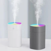 H2O Humidifier 400 Ml Taşınabilir Hava Nemlendirici Buhar Makinesi Ve Aroma Difüzörü - 2