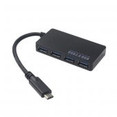 PrimeX PX-2520X4 Type-C USB 3.0 4 Port Çoklayıcı 5Gbps U31x4 - 1