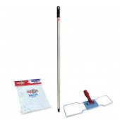Temizlik Seti Nemli Mop  Moptel  Metal Sap 120 Cm - 1