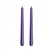 TO-Fİ-TA Şamdan Mum 2li 25 Cm Mor - 1