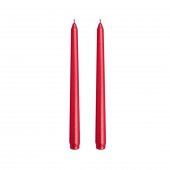 TO-Fİ-TA Şamdan Mum 2li 25 Cm Kırmızı - 1