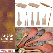 Ahşap Oklava Büyük Boy 80 cm - 2