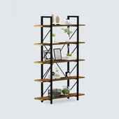 Kitaplık Ahşap Kitaplık Masif Kitaplık Çocuk ve Oturma Odası Kitaplık - 4