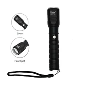 Şarjlı Pilli Zoomlu EL Feneri Watton Wt-087 thumbnail 3