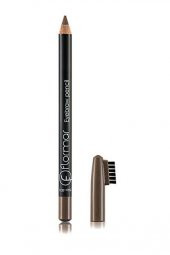 Flormar Özel Fırça Kapaklı Kaş Kalemi (Açık Kahverengi) - Eyebrow Pencil - 401 - 8690604109418 0717005 - 6