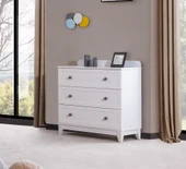 BERLİN MDF BEBEK ODASI TAKIMI - GRİ - 5
