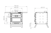 Marina Grill Fırınlı Kamp Sobası - 5