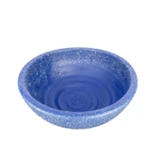 LACİVERT GRANİT BOYALI ARANJMAN-SUNUMLUK TOPRAK SAKSI-20 CM ÇAP thumbnail 3