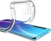 Huawei P20 Lite Uyumlu Darbe Önleyici Sararmaya Dayanıklı Airbag Korumalı Ultra Slim TPU Şeffaf Silikon Kılıf - 5