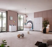 BERLİN BEBEK ODASI TAKIMI - PEMBE - 1