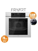 Ferre Steamart-Fryart Serisi Beyaz Set (SS206 + QEP63CB +D078 ) - Emaye Izgara thumbnail 3