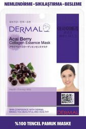 DERMAL Sıkılaştırıcı, Nemlendirici Acai Çileği Özlü Kollajen Maske 23 Gr - 1