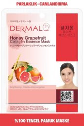 DERMAL Aydınlatıcı ve Canlandırıcı Bal Greyfurt Kolajen Özlü Maske 23 Gr - 1