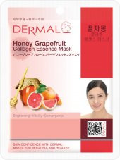 DERMAL Aydınlatıcı ve Canlandırıcı Bal Greyfurt Kolajen Özlü Maske 23 Gr - 2