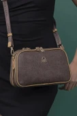 BENETTON KAHVE CAMEL KADIN ÇAPRAZ ÇANTA 1277-2Y5 thumbnail 2
