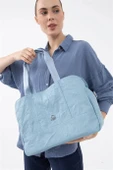 BENETTON MAVİ KADIN KOL ÇANTASI 1474-2Y5 thumbnail 3