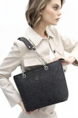 BENETTON SİYAH  KADIN KOL ÇANTASI 1279-2Y5 thumbnail 2