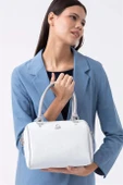 BENETTON BEYAZ A.GRİ KADIN KOL ÇANTASI 1533-2Y5 thumbnail 1