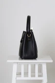 SİYAH CİLT KISA SAPLI KADIN ÇANTA  26949-2K5 thumbnail 2