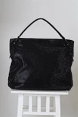 SİYAH PULLU KADIN KOL ÇANTASI  26611-2K5 thumbnail 1
