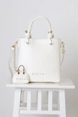 SİSLEY BEYAZ KADIN EL ÇANTASI 168-2Y5 thumbnail 2