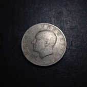 Escoines Koleksiyon 399636860aad3682dd 1957 Menderes 1Lira Haliye Eski Madeni Para thumbnail 5