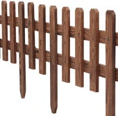 100x40 cm Bahçe Çiti Çim Çiçek Bahçesi Ahşap çiti Peyzaj yolu Çiti Ahşap - 2