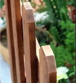 100x40 cm Bahçe Çiti Çim Çiçek Bahçesi Ahşap çiti Peyzaj yolu Çiti Ahşap - 3