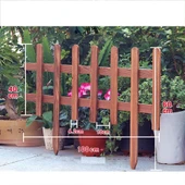 100x40 cm Bahçe Çiti Çim Çiçek Bahçesi Ahşap çiti Peyzaj yolu Çiti Ahşap - 1
