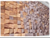 Resim Ahşap Duvar Tablo, Ahşap Duvar Dekoru, Ahşap Mozaik, Ahşap Duvar Sanatı - 7