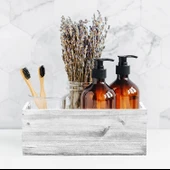 Ahşap Saksı Kutusu, Çiçeklik, Doğal Ahşap Dekor Ev ve Düğün Süslemeleri - 8