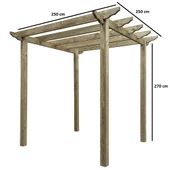 iAhşap Veranda Ahşap Pergole Veranda Kamelya p8 - 1