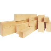 iAhşap Köknar - Göknar Çıta Tahta Taslak Ahşap Blok Silimiş Planyalı Kereste thumbnail 2