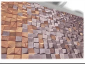 Resim Ahşap Duvar Tablo, Ahşap Duvar Dekoru, Ahşap Mozaik, Ahşap Duvar Sanatı - 2