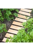Yürüyüş Ahşap yolu 250 cm Veranda yolu Yürüme Yolu Bahçe Yolu 30-40-50 cm Seçenekli thumbnail 2