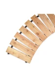 Yürüyüş Ahşap yolu 250 cm Veranda yolu Yürüme Yolu Bahçe Yolu 30-40-50 cm Seçenekli thumbnail 3